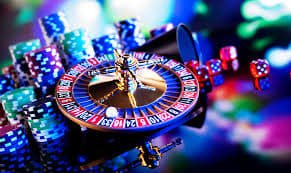 Layout meja Caribbean Stud Poker di jpslot138