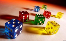 Antarmuka Caribbean Stud Poker di ponsel Android