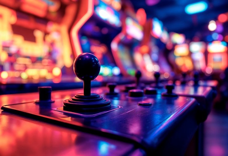 Meja Poker Indonesia dengan kartu, chip, dan pemain di jpslot138